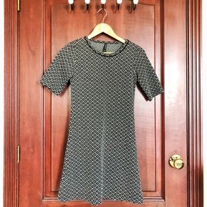 Stradivarius Dress, Size S, black and white, brand new.